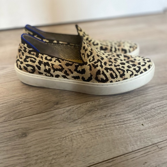 Rothy's Shoes Rothys The Sneaker Camo Cat Leopard Print Sneaker